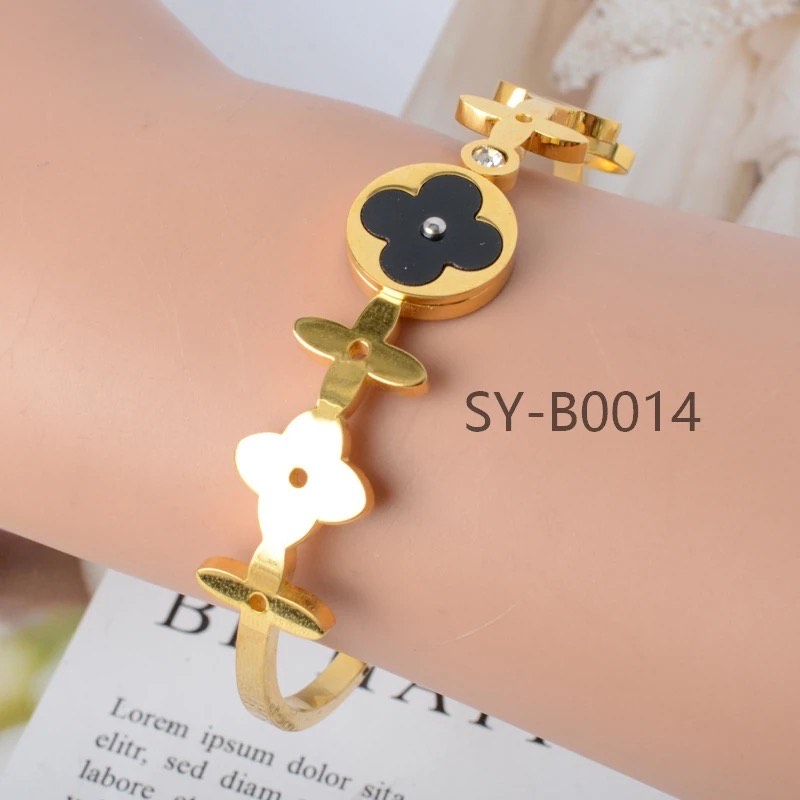 ST 708 steel bangle jewelry mixed assorted wrist lady bangle