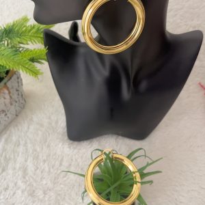 ST 722 gold plated ladies earrings