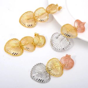 ST 2345 Custom Luxury Jewelry Cubic Zirconia High Quality Flower Earrings