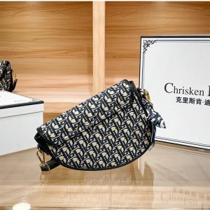 ST 3400 Christen Dicp Canvas Saddle Bag with Strap Cross for women