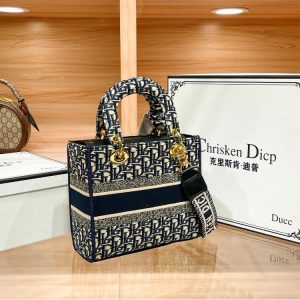 ST 3467 Christen Dicp Jacquard canvas and Embroidery Logo Tote Bag